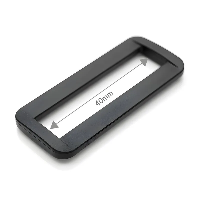 40mm Plastic Square Slider Buckle