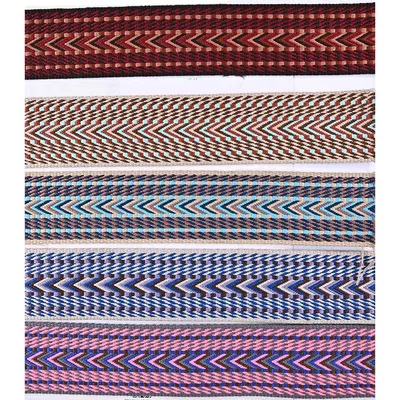 50mm Polyester Jacquard Bag Strap Webbing