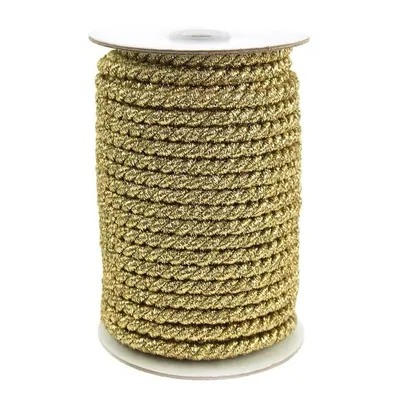 6mm 3-Strand Twisted Metallic Upholstery Cord