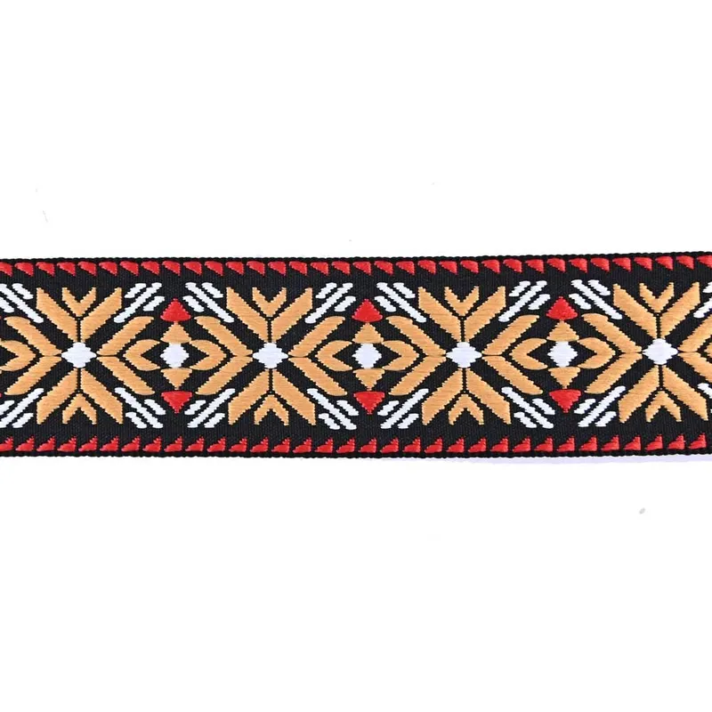 50mm Woven Ethnic Jacquard Webbing