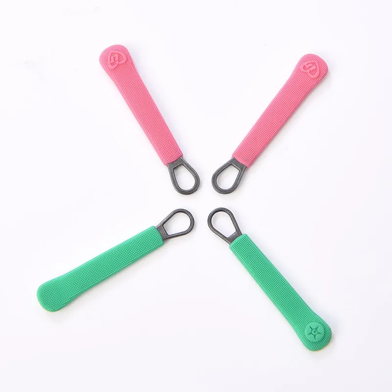 Custom Long Rubber Zipper Puller