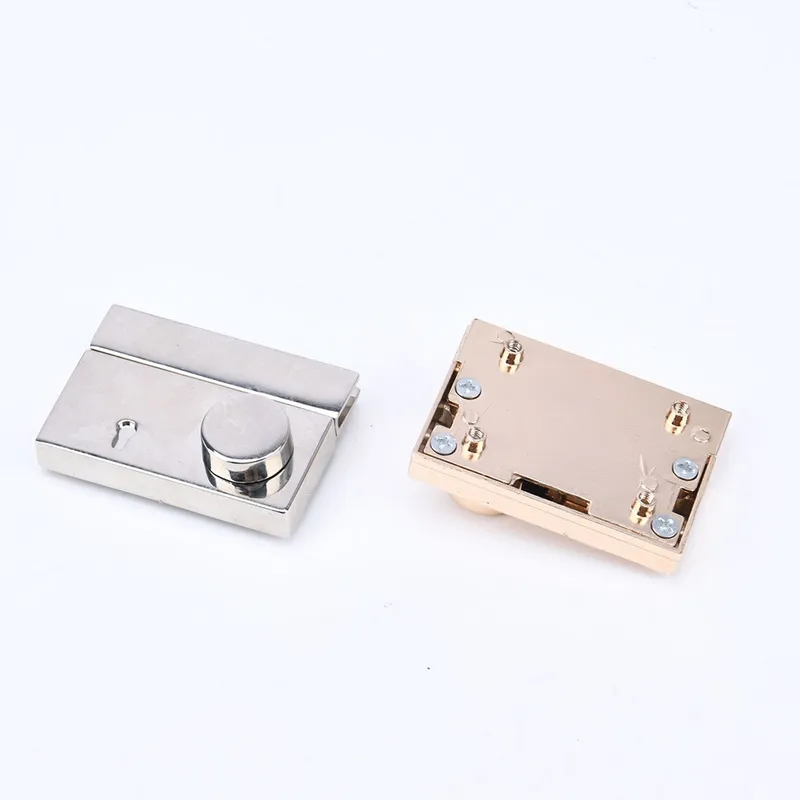 Rectangle Press Lock Clasp Purse Closure
