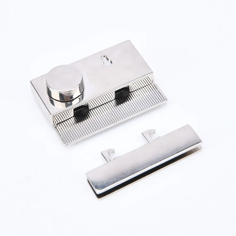 Rectangle Press Lock Clasp Purse Closure