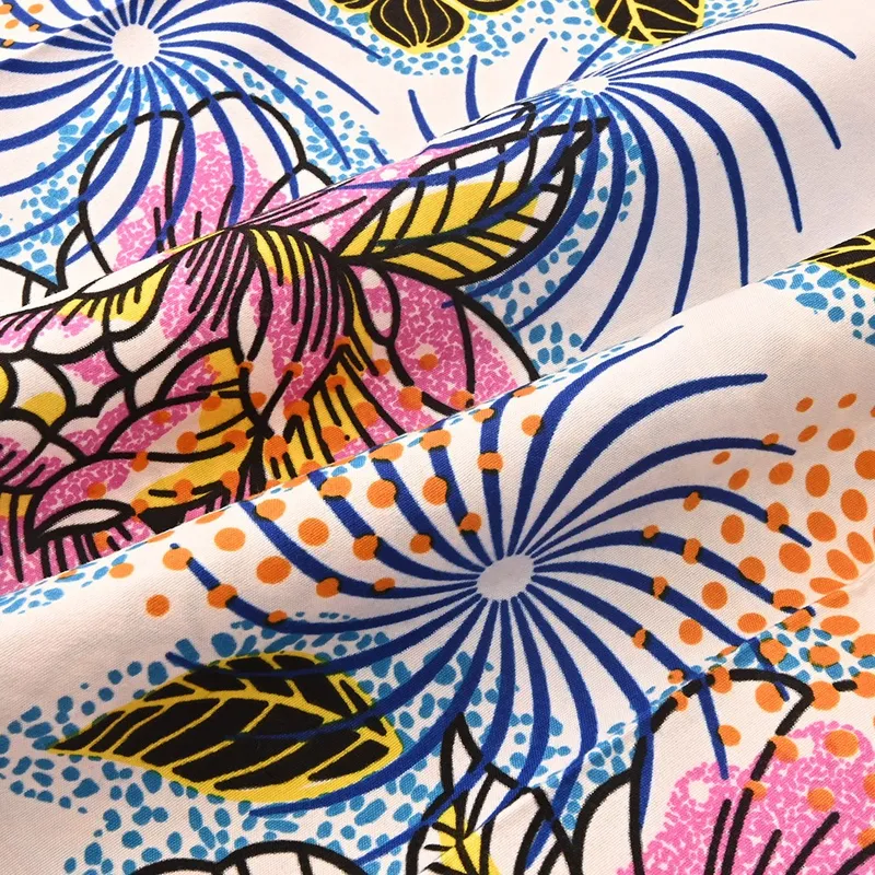 100% Cotton West African Print Pagne Wax Fabric