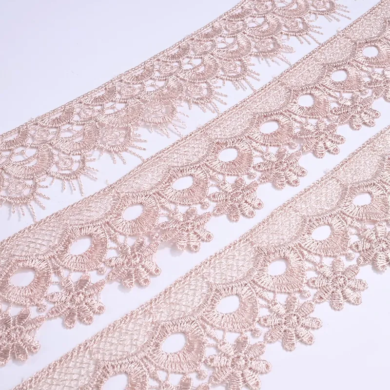 Polyester Guipure Chemical Lace Trim