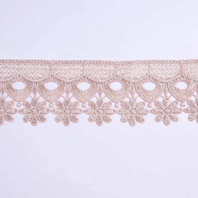 Polyester Guipure Chemical Lace Trim