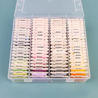 80 Colors Cross Stitch Thread