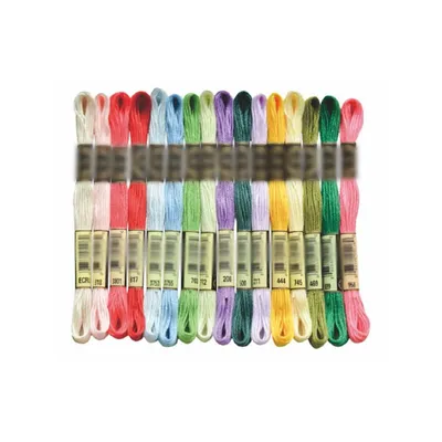 100% Polyester Embroidery Floss 8m*6 Strands