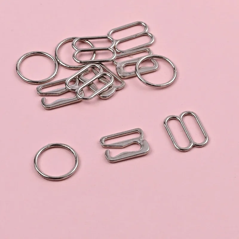 10mm Zinc Alloy Bra Rings and Sliders