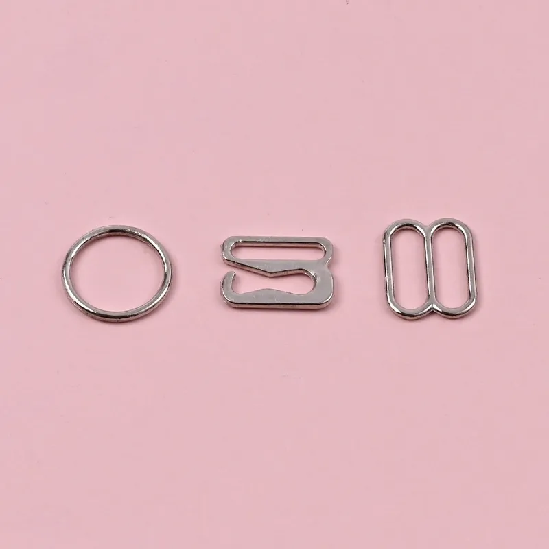 10mm Zinc Alloy Bra Rings and Sliders