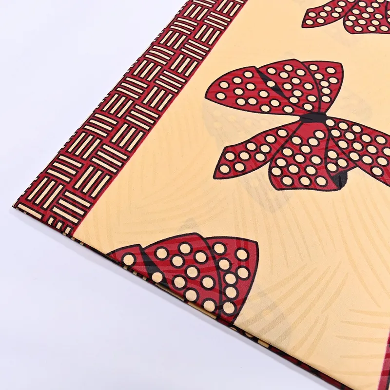 100% Polyester African Wax Print Fabric
