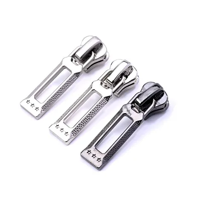 #5 Plastic Long Pull Zipper Sliders