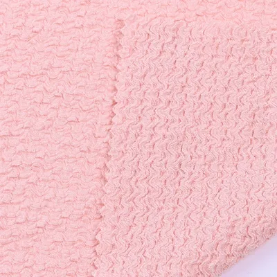 Polyester Spandex Crepe Tweed Fabric
