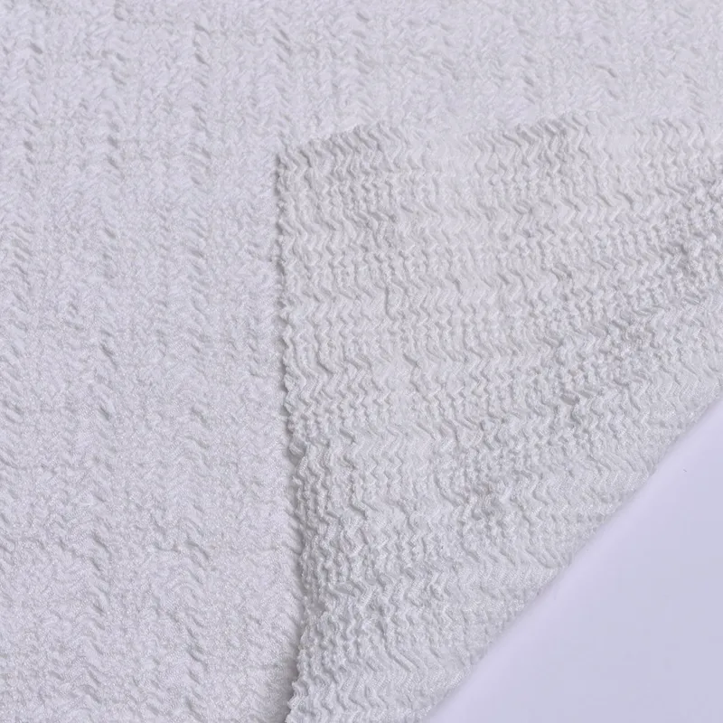 Warp-Knitted Jacquard Tweed Fabric for Fashion
