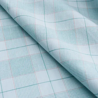 145gsm CVC 55/45 Checked Fabric