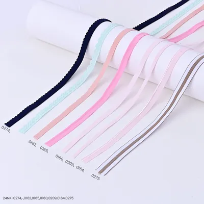 Nylon Spandex Bra Elastic Tape