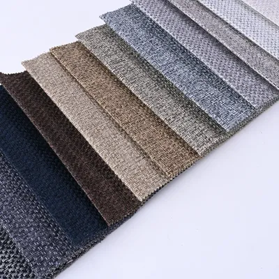 1200D Polyester Linen-Look Sofa Upholstery Fabric