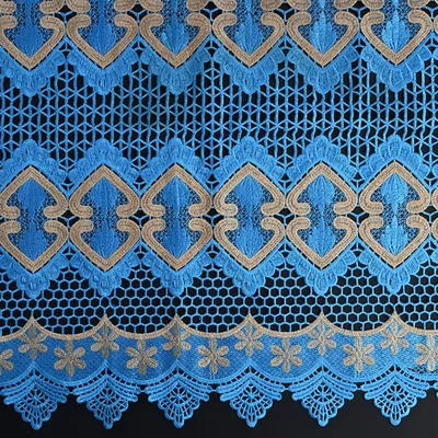 Water-Soluble Guipure Lace Fabric