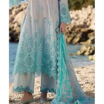 Broderie Anglaise Eyelet Cotton Lace Fabric