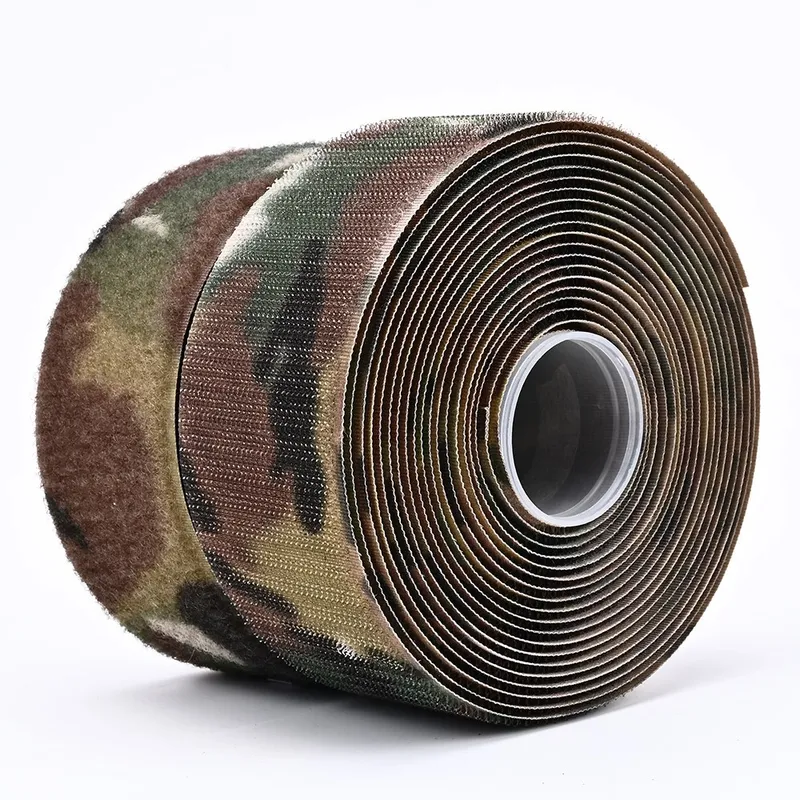 50mm 100% Nylon Camouflage Printed Hook and Loop Fastener Tape