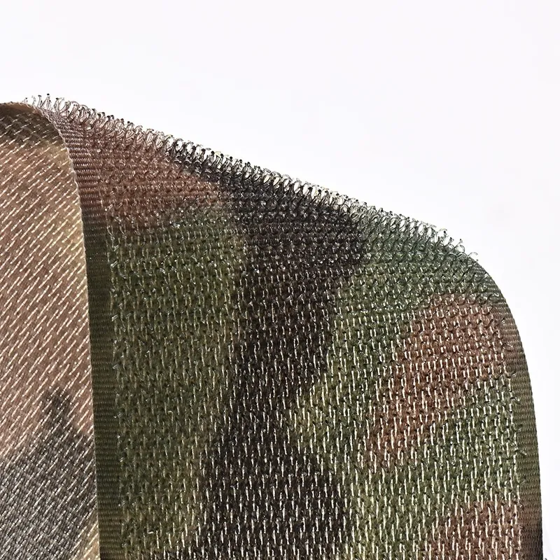 50mm 100% Nylon Camouflage Printed Hook and Loop Fastener Tape