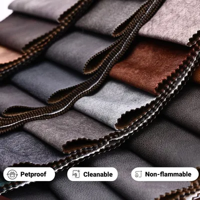 100% Polyester Velvet Upholstery Fabric for Sofas