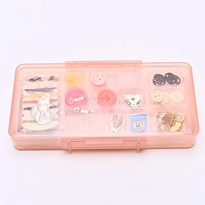 68-Piece Plastic Snap Button Fastener Kit