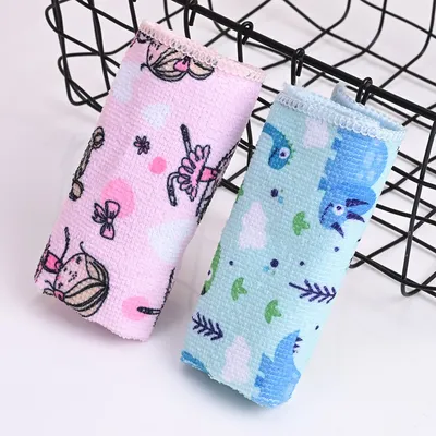 25x25cm Printed Microfiber Towel