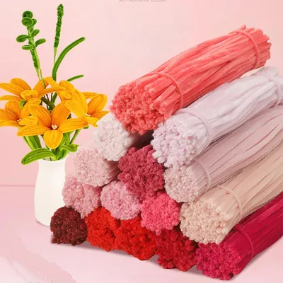 30cm Extra Thick Chenille Stem