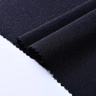 50D PA Polyester Plain Woven Interlining Fabric