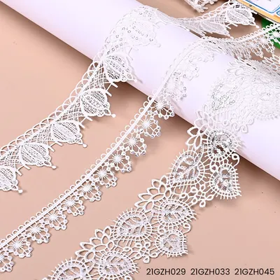 Water Soluble Stripe Lace Trim