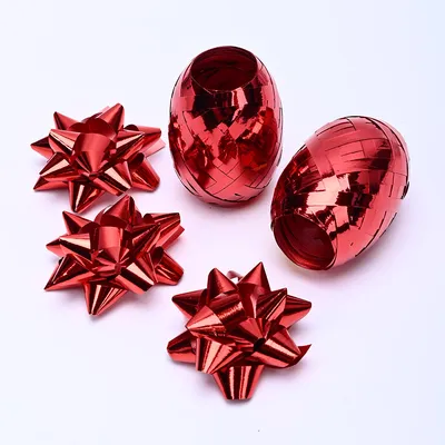Paper Ribbon and Star Bow Gift Set