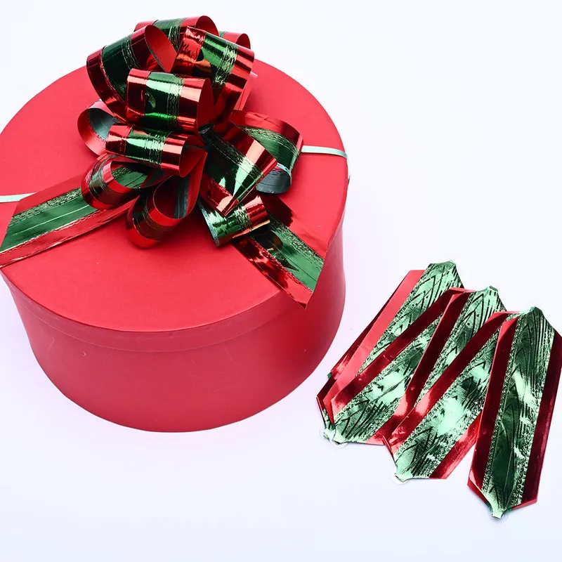 Embossed Metallic Pull Ribbon