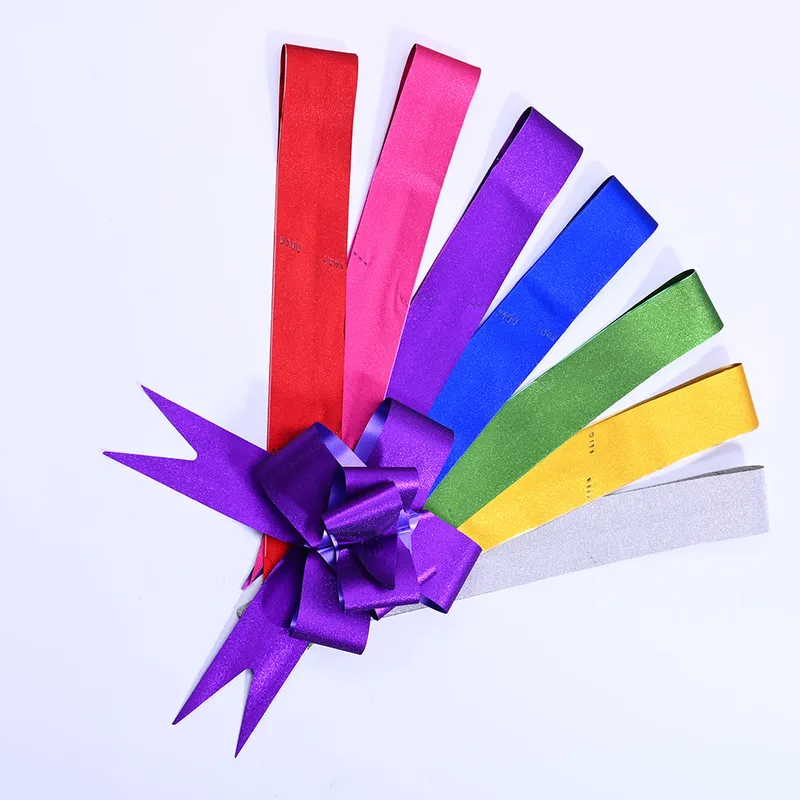 Glitter Paper Pull Ribbon