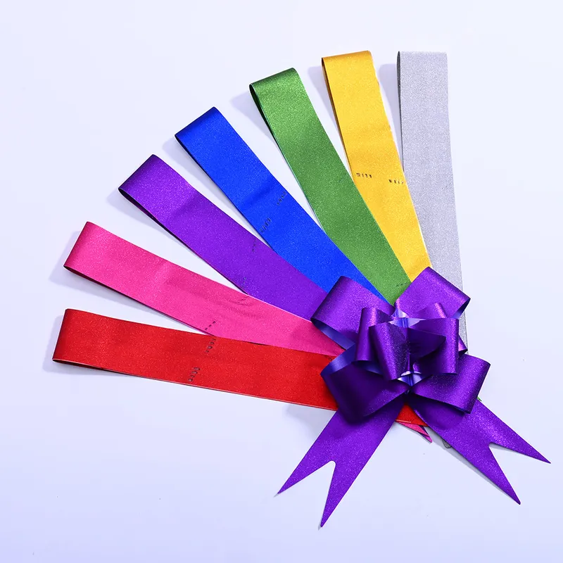 Glitter Paper Pull Ribbon