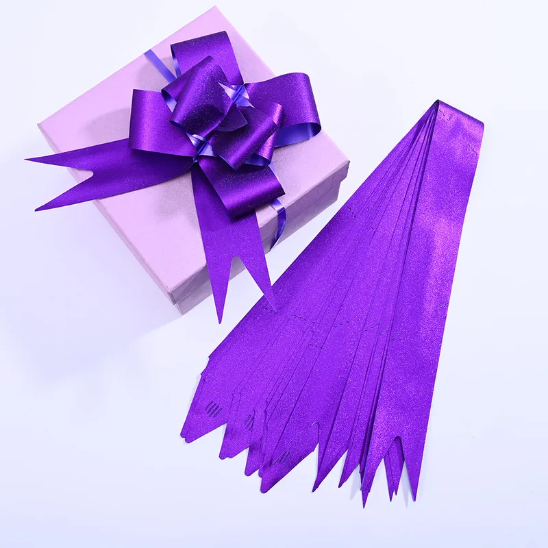 Glitter Paper Pull Ribbon