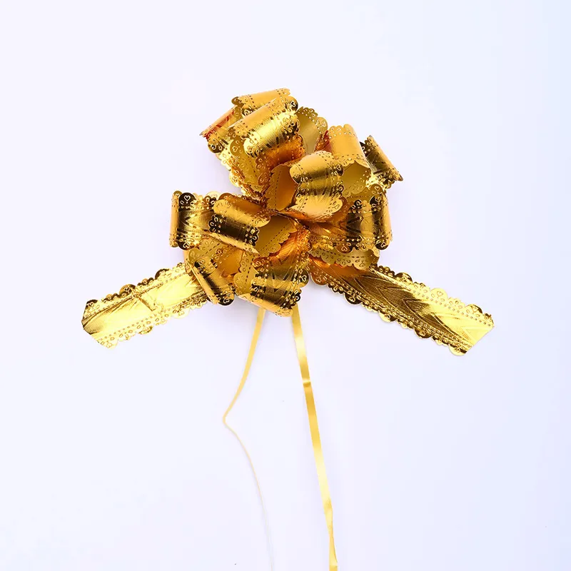 Iridescent Metallic Paper Pull Ribbon