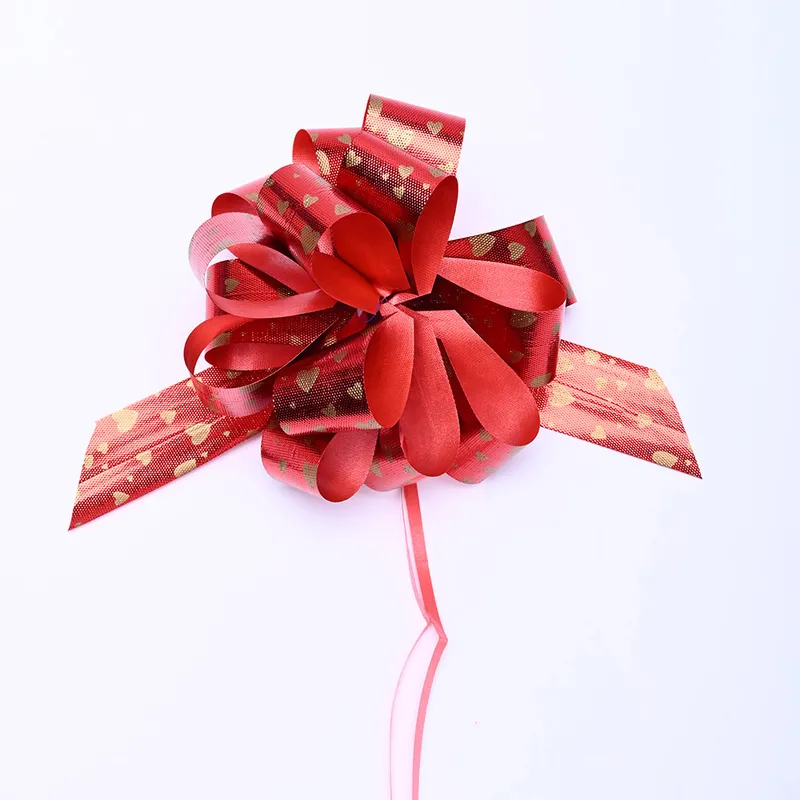 Iridescent Metallic Paper Pull Ribbon