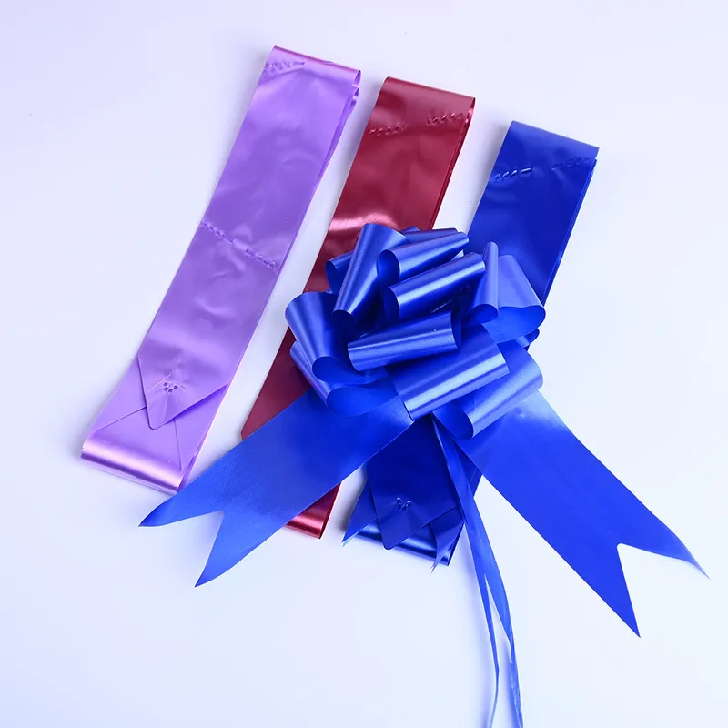 Matte Extended Paper Pull Bow Ribbon