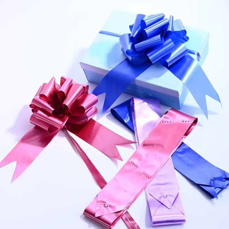 Matte Extended Paper Pull Bow Ribbon