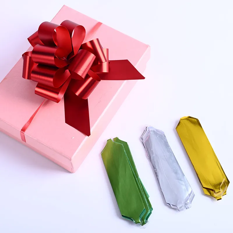 Matte Metallic Paper Pull Ribbon