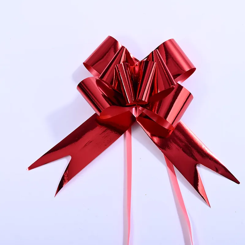 Metallic PP Paper Pull Bow Ribbon
