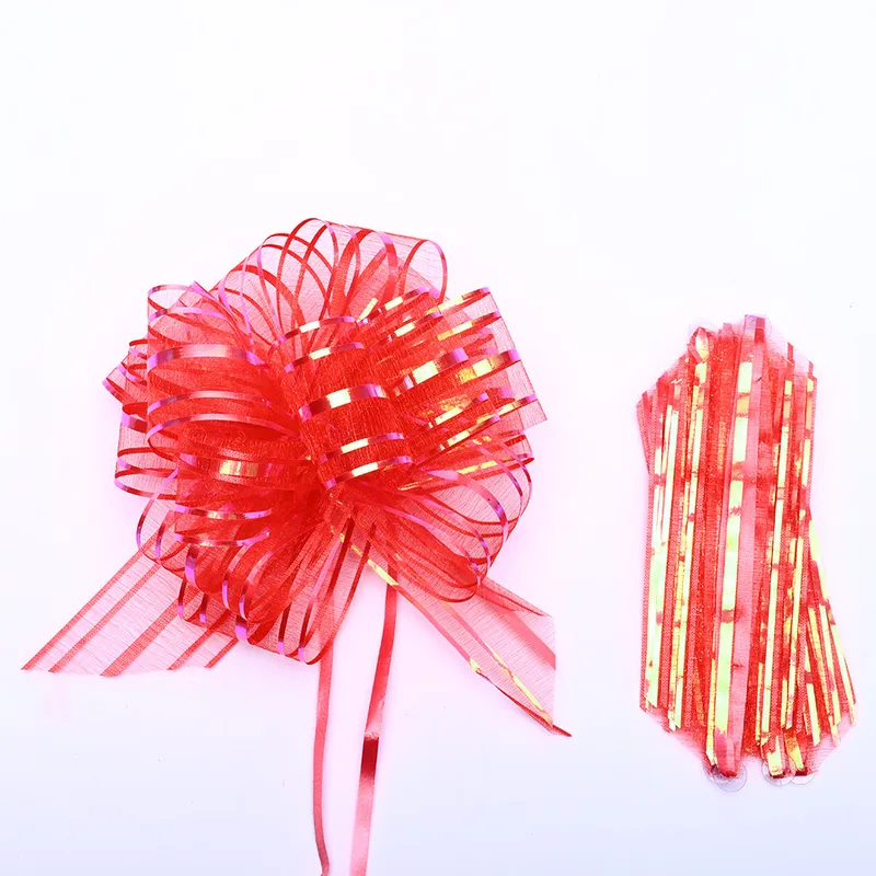 Organza Metallic Pull Ribbon