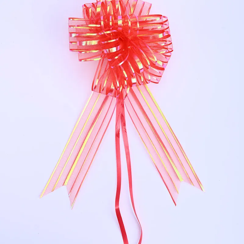 Organza Rainbow Extended Pull Ribbon