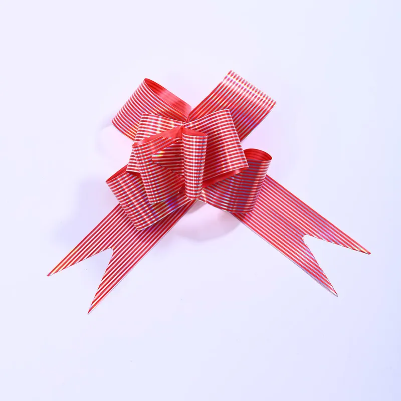 Striped Holographic Pull Ribbon
