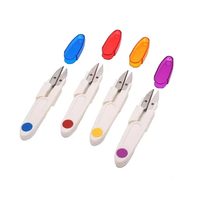 11.7cm Stainless Steel Thread Snips with Safety Cover