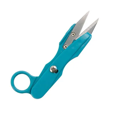 Plastic Handle Thread Snips with Finger Hole