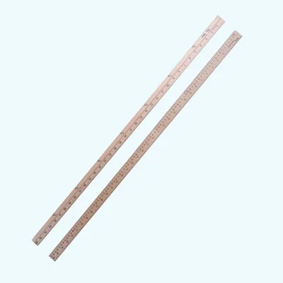 36-Inch Wooden Drawing Ruler