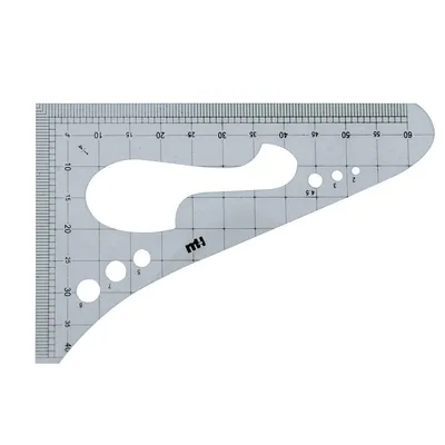 French Curve Triangular Sewing Ruler