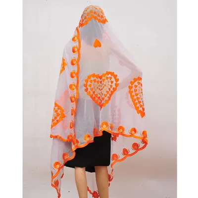 Embroidery Scarf Fabric
